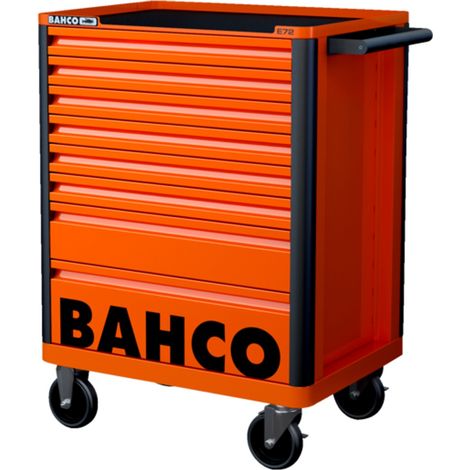 Bahco Campaign Werkstattwagen mit 8 Schubladen, orange (RAL 2009)