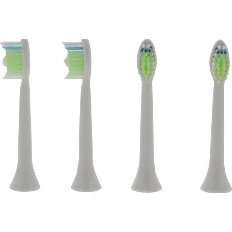 ScanPart Active Clean Spazzole di ricambio 4 pz. Bianco
