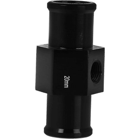 Raccord de jauge de température d'eau en aluminium, adaptateur de tuyau, adaptateur de capteur de radiateur, support et adaptateur de jauge. Compatible avec des mesures précises. (1/3)