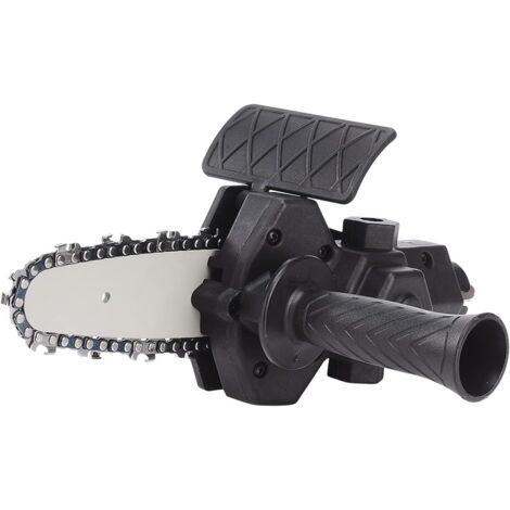 Perceuse électrique Convertie en Tronçonneuse, Accessoire de Mini Tronçonneuse électrique, Accessoire de Tronçonneuse électrique, Outil de Coupe du Bois, Tronçonneuse(22x8cm (4 pouces)) (1/5)