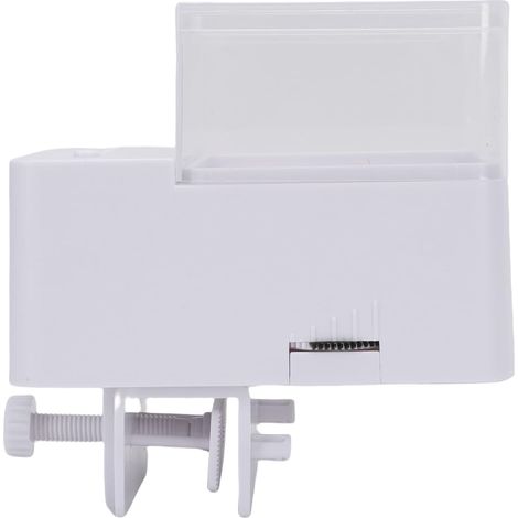 Distributeur Nourriture Poisson, Distributeur Poisson Nourriture, Aquarium Distributeur Automatique, Capacité de 500ml avec Fonction Minuterie,Sortie d'alimentation Réglable Manuellement (1/5)