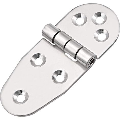 Charnières de porte en T en acier inoxydable 304  Longueur totale : 100 mm (1/5)