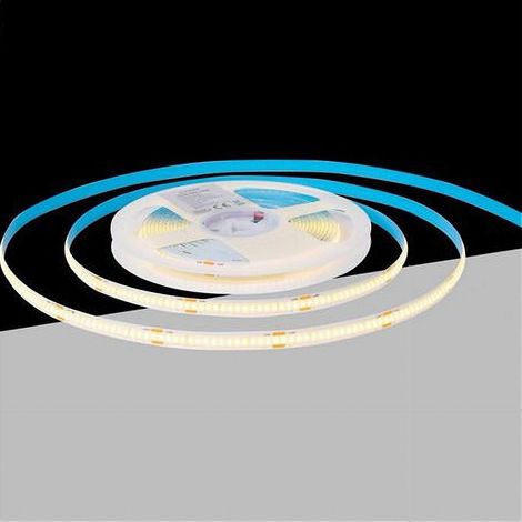 Trade Shop - COB BOBIN LED STRESS 5MT FLEXIBLE DC 24V VERSCHIEDENE TEMPERATUR COB-24V-320 - (1/3)