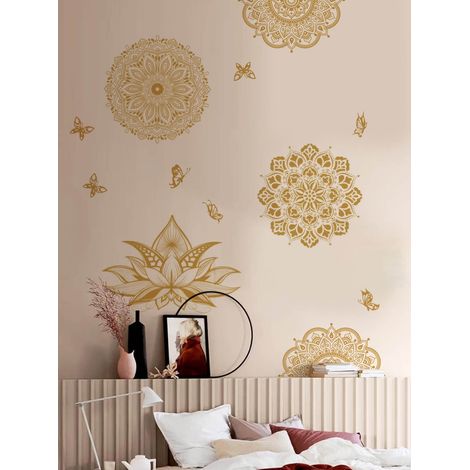 Stickers muraux pour la décoration intérieure : papier peint en PVC imperméable, résistant à l'huile, autocollant et amovible. (1/5)