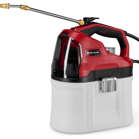 Einhell Akku-Drucksprüher GE-WS 18/75 Li-Solo Power X-Change (18 V, automatische Pumpe, 7,5 L Tank mit Skala, teleskopierbare Lanze, einstellbare Düse, ohne Akku)