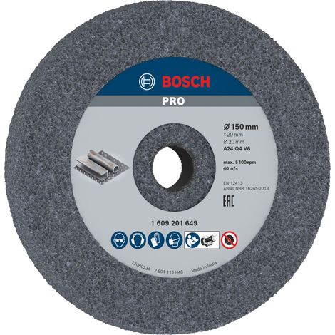 Bosch PRO Metal Schleifscheibe, 150 x 20 x 20 mm, G24