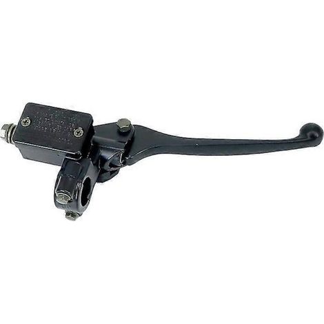 Maître-cylindre de frein hydraulique avant droit pour moto tout-terrain, quad, cyclomoteur, scooter, buggy, karting, motocross - 10 mm droit (1/5)