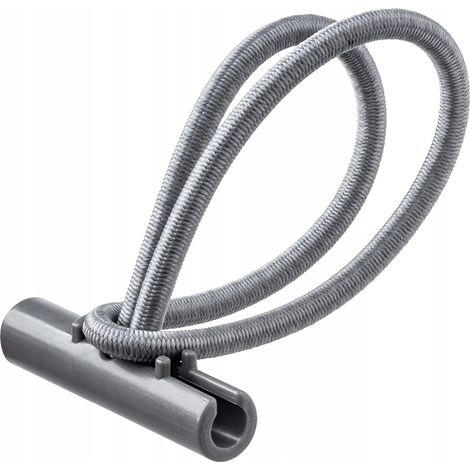 KADAX Tendeur de bâche résistant aux intempéries en caoutchouc pour tentes, bâches, trampolines, caravanes (gris/15 cm/cliquet de blocage/1 pièce) (1/5)