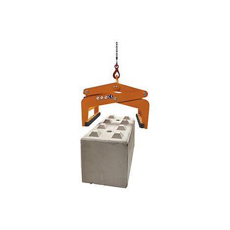 kaiserkraft  Pinza per blocchi  apertura 600 mm  portata 2500