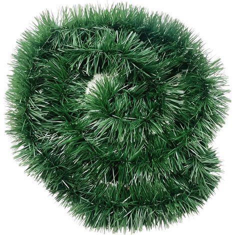 20M Décoration De Noël, Guirlande Artificielle De Pin Vert Non Éclairée Pour Décorations De Fête En Plein Air (Largeur 9cm) (1/5)