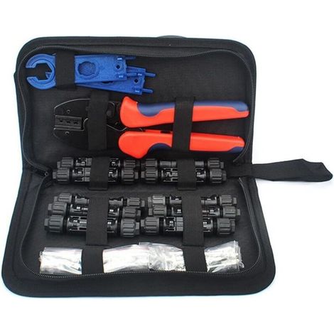Jeu de pinces à sertir pour bornes électriques, connecteurs, outils de câblage électrique, énergie pour MC, pinces, outils solaires manuels, pince à sertir (1/5)