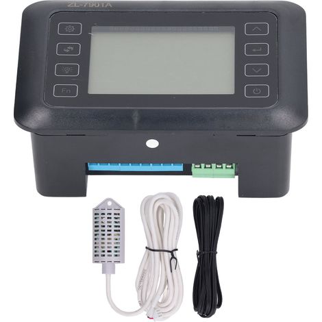Contrôleur d'incubateur numérique entièrement automatique avec contrôle de la température et de l'humidité 100V-240V ZL-7901A