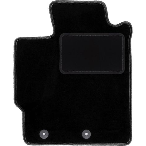 Fahrermatte schwarz für: Toyota Yaris III FL Fließheck (2017-2020)