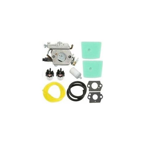 Vergaser für Husqvarna 223L, 323L, 325, 326, 327, 223R, 323R, 323RJ, ZamaC1Q-EL24 503283401, inklusive Zündkerze, Kraftstofffilter und Kraftstoffleitung (1/5)