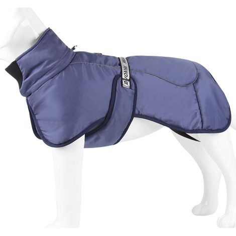 Veste Chien - Imperméable - Rembourrée - Bleu Marine - Taille 2XL (1/5)