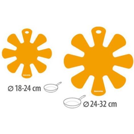 Salvapadellas, 2 piezas, cm 18/24-24/32, Presto Tescoma 420884