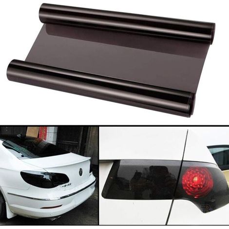 Self-adhesive Waterproof Vinyl Film for Headlights, Taillights and Fog Lights (30 x 120cm) MUMU (1/4)