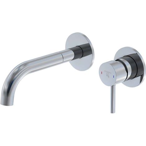 Steinberg 100 - Rubinetto ad incasso per lavabo, montaggio a 2 fori, cromo 100 1814 3 (1/2)