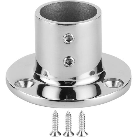 Bootshandlaufbeschlag – Edelstahl 316, 90°-Winkel, 32-mm-Rohr (1/5)
