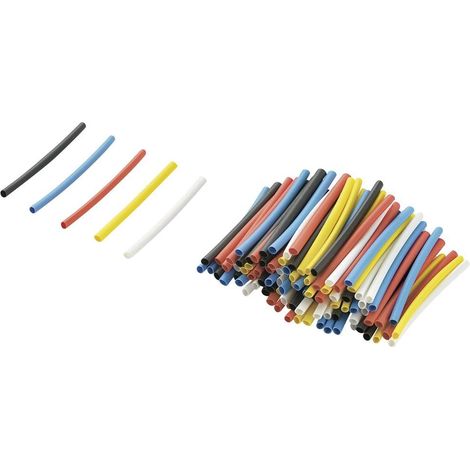 Assortiment de gaines thermorétractables 2:1 TRU COMPONENTS RPS2 1570887 (1/2)