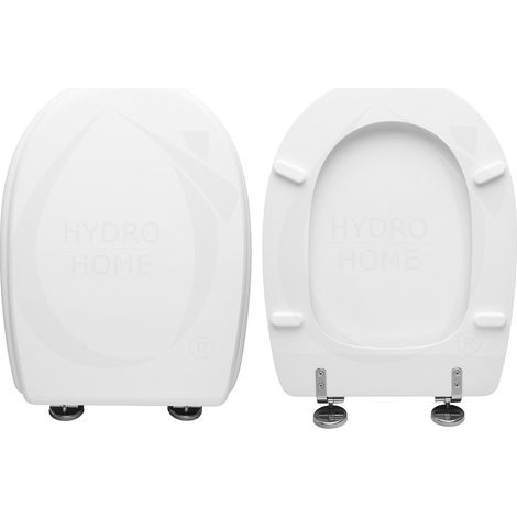 Copriwater Amica Villeroy & Boch legno rivestito in resina poliestere bianco (1/4)