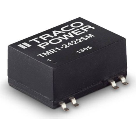 TracoPower TMR 1-0513SM Convertitore DC/DC SMD 5 V/DC 15 V/DC 67 mA 1 W Num. uscite: 1 x Contenuto 1 pz. (1/2)