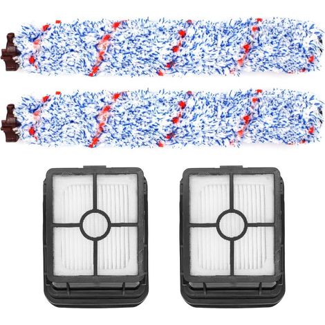 Brosse Multi-Facettes Et Filtre D'aspirateur Pour Crosswave Bissell Aspirateur, Filtre De Remplacement Et Rouleau De Brosse De Nettoyage Compatible Bissell 1866/1868/1926/1785 Serie (1/5)