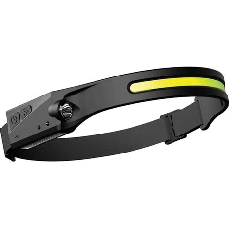 Faro a LED professionale, batteria, sensore di movimento, ricaricabile, luce laterale, pesca, caccia, assistenza, campeggio (1/5)