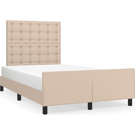 Maison Exclusive - Giroletto senza Materasso Cappuccino 120x190 cm in Similpelle (1/5)