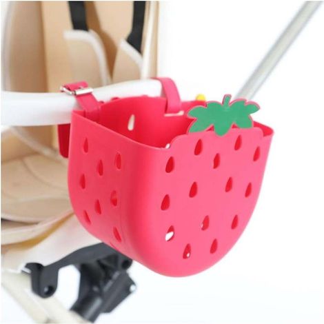 Panier avant pour vélo enfant – Panier en plastique réglable – Panier avant pour vélo enfant – Panier en plastique réglable (1/5)