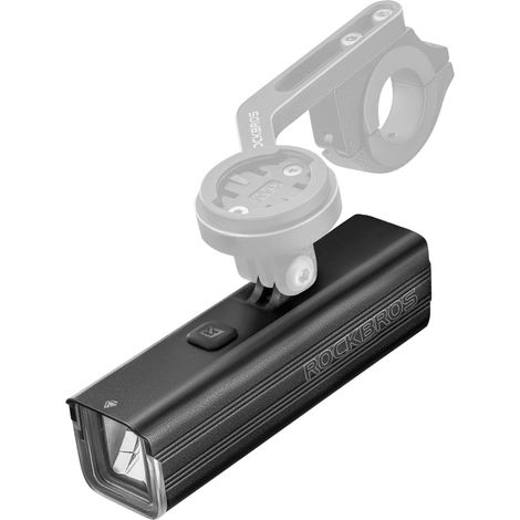 Phare Velo 1500 Lumens, Lampe Avant Cyclisme Nocturne, Eclairage USB-C Rechargeable 5000mAh, Etanche IPX6, Projecteur LED pour VTT et Route (1/5)