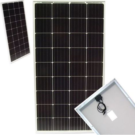 Solarpanel Solarzelle 55426 Solarmodul 130 Watt 12V Solar MONO Photovoltaik (1/5)