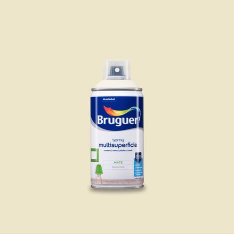 Bruguer Acrylic Multisuperficie Esmalte al agua en Spray Mate Blanco Lino 300 ml