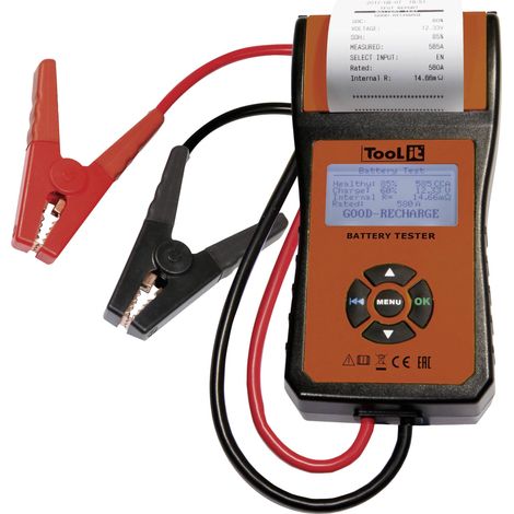 Testeur de batterie professionnel avec imprimante intégrée PBT 550 - compatible Start & Stop (1/3)