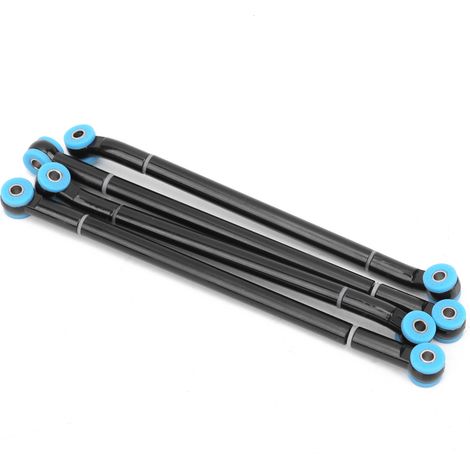 Kit de support de biellette d'essieu arrière en alliage de zinc usiné CNC 1/10 pour TF2 RC (pièces et accessoires pour crawler). (1/5)