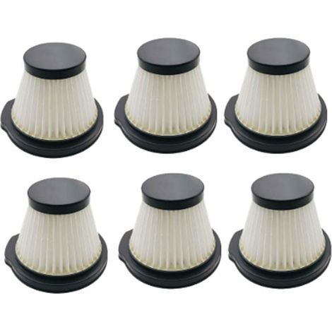 Lote de 6 filtros HEPA para aspiradora portátil Xiaomi Deerma DX115 DX115S DX115C (1/5)