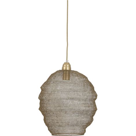 Light & Living - hängeleuchte - Nina - bronze - metall - E27 -
