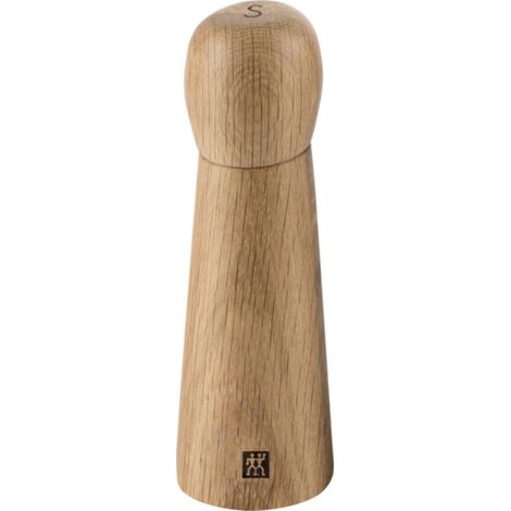 Zwilling Salzmühle aus Eichenholz 19 cm braun