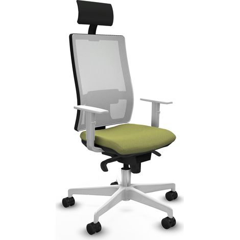 Piqueras y Crespo Horna Silla de oficina verde cómoda (1/3)