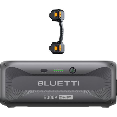 BLUETTI B300K Batteria Estensione - 2764.8Wh LFP, per Apex 300 (AC380)