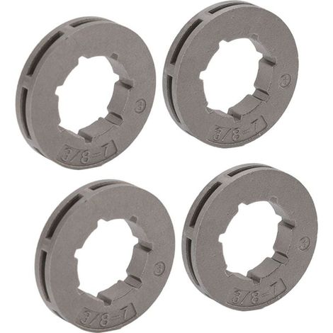 2 Set 3/8 7 dents Remplacement de pignon High Dureté facile à installer pour Husqvarna 55 262xp 455 460 (1/4)