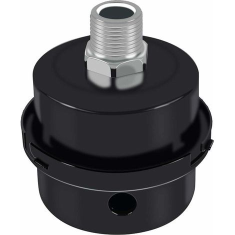 Silenziatore per compressore d'aria, silenziatore metallico per filtro di aspirazione, ricambi per filtro compressore d'aria, accessori per silenziatore compressore d'aria (1/5)