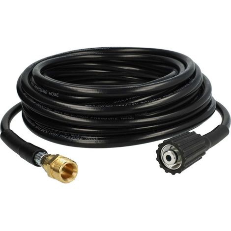 Tuyau de rallonge 15 m pour nettoyeur haute pression – Connexion M22 x 1,5 – Pression max 400 bar – Compatible Kränzle et autres (1/5)