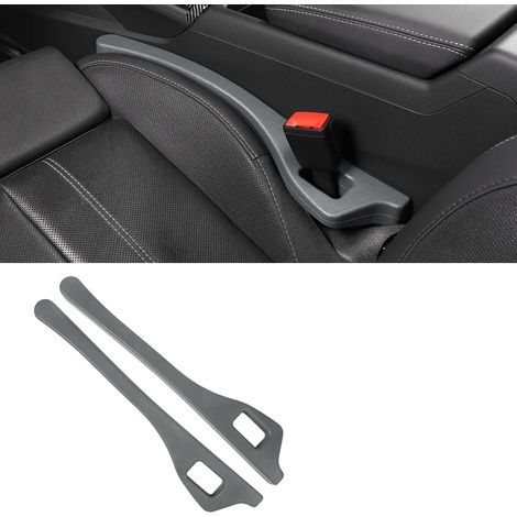 (Gris, 1 paire) Bande de remplissage universelle en PU pour espace entre les sièges auto, étanche et anti-fuite, avec trou, accessoire de décoration intérieure pour voiture (1/5)