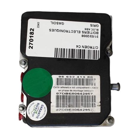 [PRODUIT D'OCCASION] Unite Hydraulique Abs CITROEN C4 ♻️ Ref Oe. 80c4i38pv2 - Garantie à vie (1/4)