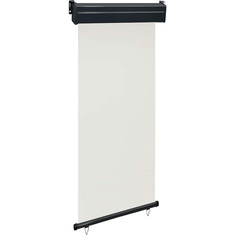 vidaXL Balcony Side Awning 85x250 cm Cream (1/5)