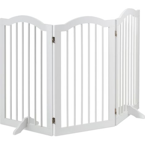 Cancello di sicurezza regolabile 92 x 3 x 60 cm protezione per animali domestici finitura elegante in PVC grigio 130011312
