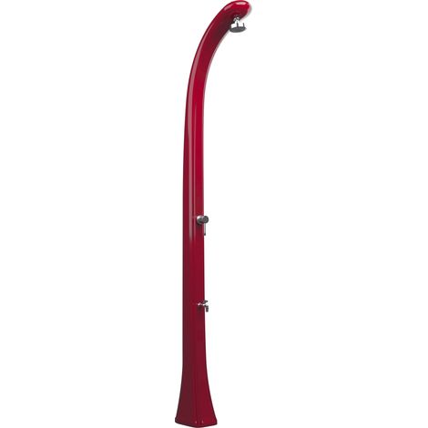 Doccia solare da esterno giardino miscelatore e lavapiedi arkema happy one cherry (1/5)