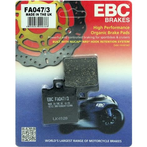 Pastillas de freno EBC FA047/3 (1/2)