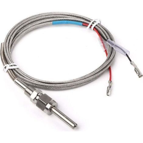 Jeffergarden Accessorio trasduttore del termometro della temperatura di scarico dell'auto da 1/8 pollici NPT (1/4)